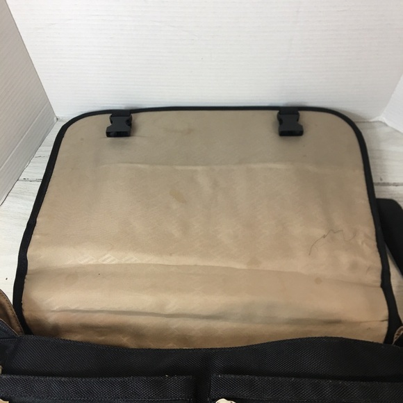 Sharper Image Black Computer Briefcase Multi-Purpose Organizer bag - Picture 4 of 10